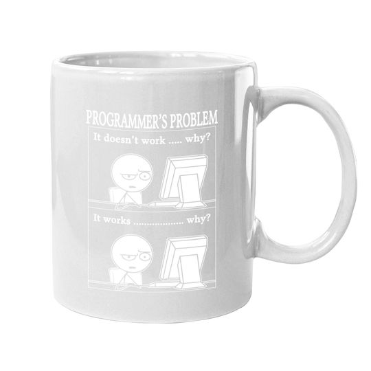 Programmers Problem Fun Developer Coffee Mug