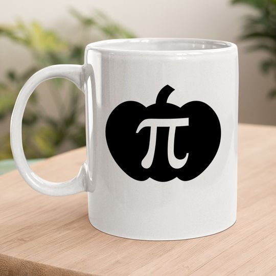 Pumpkin Pi Pie Math Teacher Halloween Coffee Mug