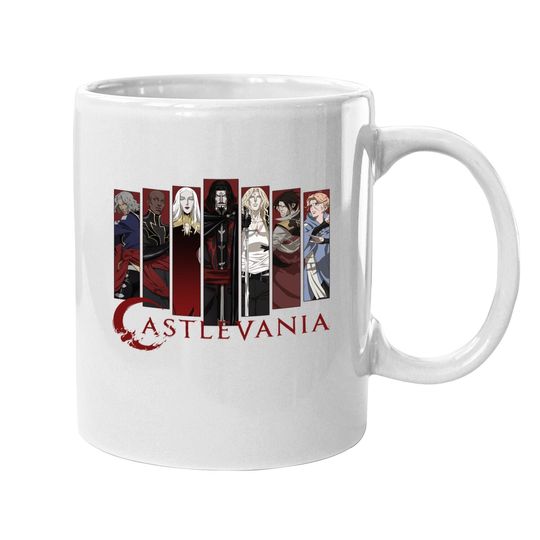 Castlevania Character Panels Coffee Mug