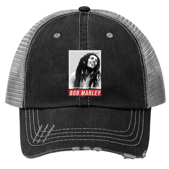 Bob Marley Reggae Trucker Hat