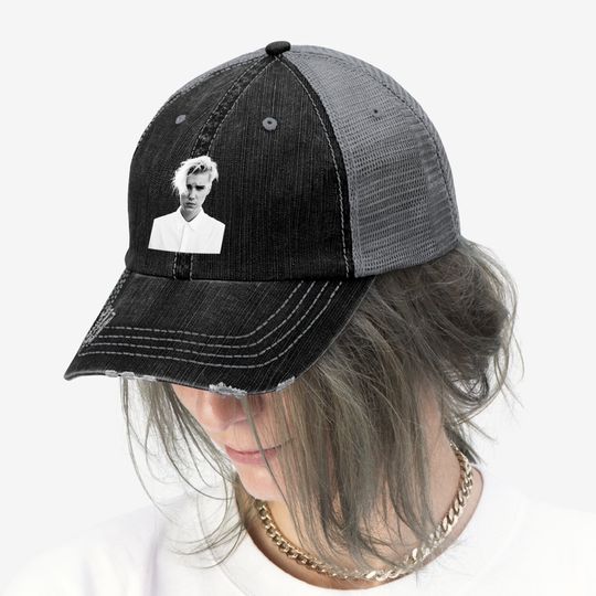Justin Bieber  Purpose Tour Photo Dateback Trucker Hat
