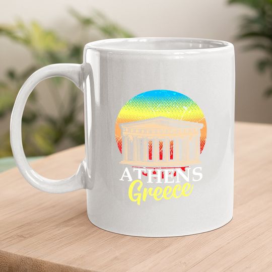 Athens Greece Greek City Acropolis Parthenon Coffee Mug