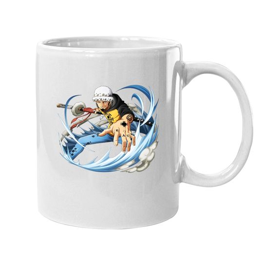 One Piece Trafalgar D. Water Law Coffee Mug
