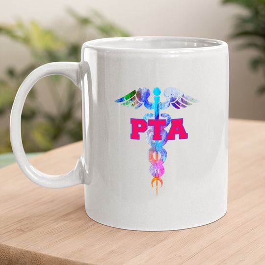 Pta Physical Therapist Assistant Caduceus Coffee Mug
