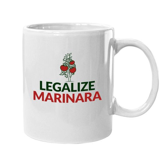 Legalize Marinara Italian Yomato Sauce Coffee Mug