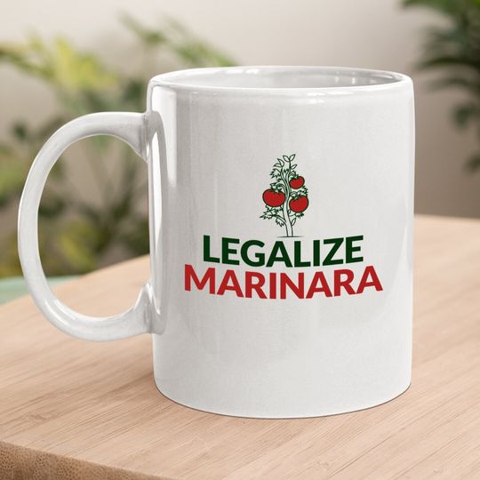 Legalize Marinara Italian Yomato Sauce Coffee Mug