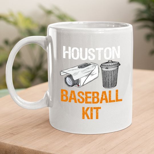 Houston Baseball Camera And Trash Can Gag For And Coffee Mug