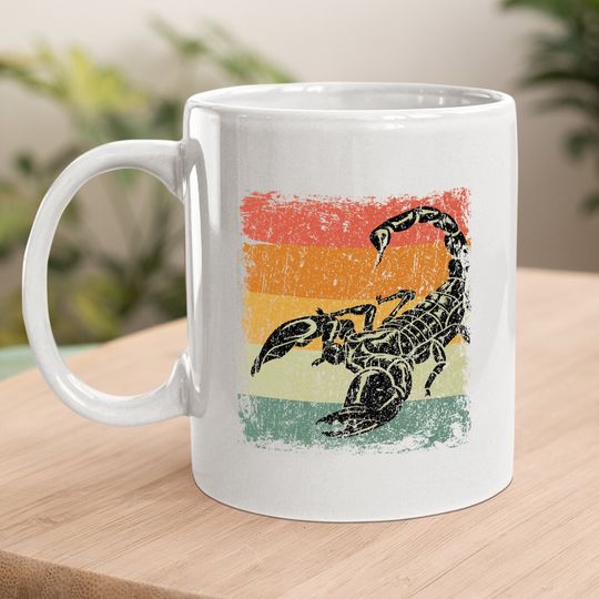 Retro Scorpio Gift Vintage Scorpion Coffee Mug
