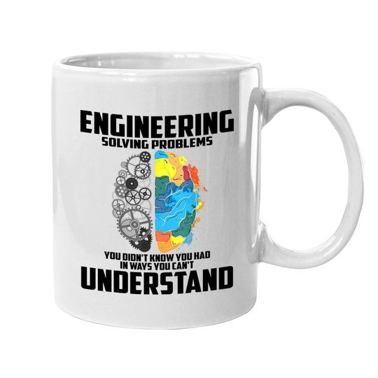 Engineering Definition Engineer Gift Coffee Mug