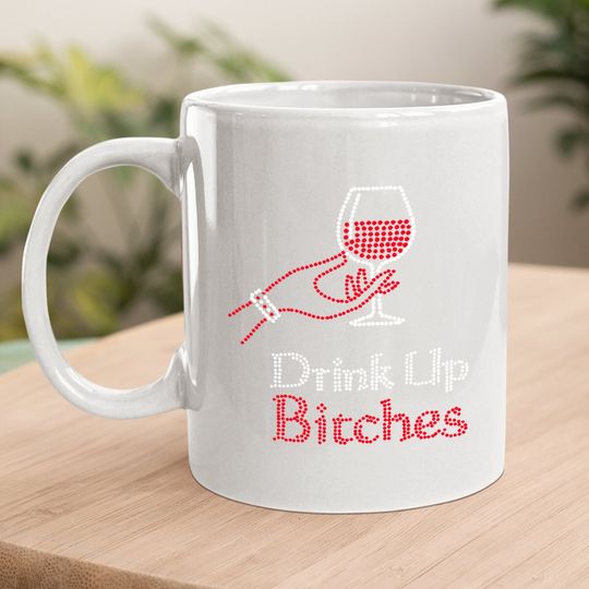 Chris's Stuff Rhinestone Coffee Mug