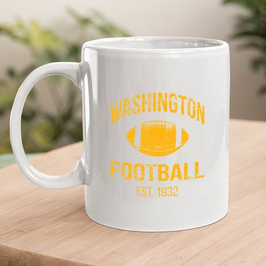 Vintage Washington Football Coffee Mug