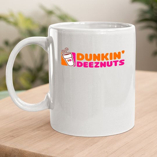 Dunkin Deez Nuts Coffee Mug