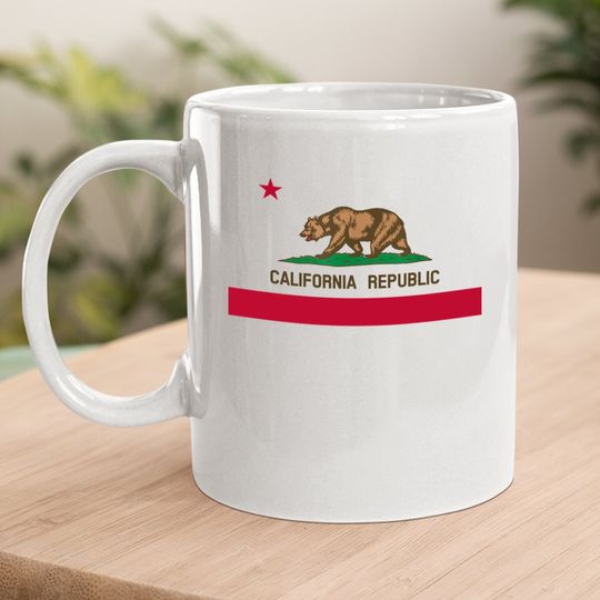 California Republic State Flag Coffee Mug