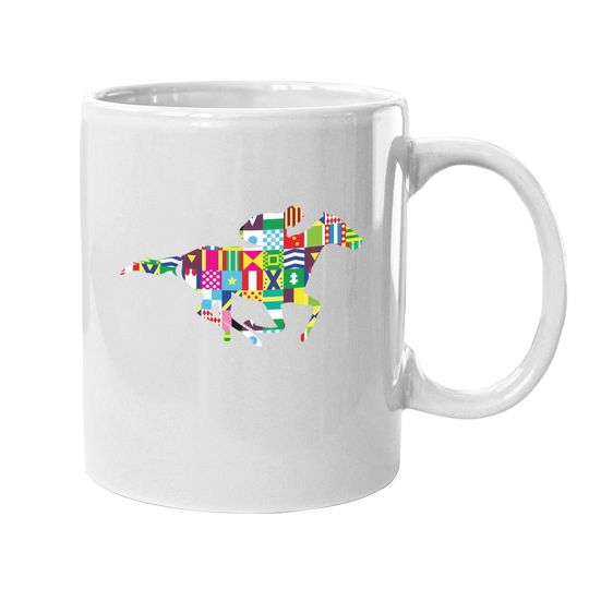 Kentucky Horse Racing Silks Coffee Mug