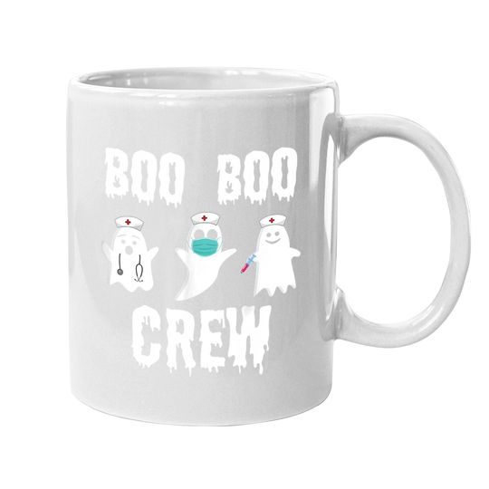 Halloween Nurse Costume Boo Boo Crew Coffee Mug