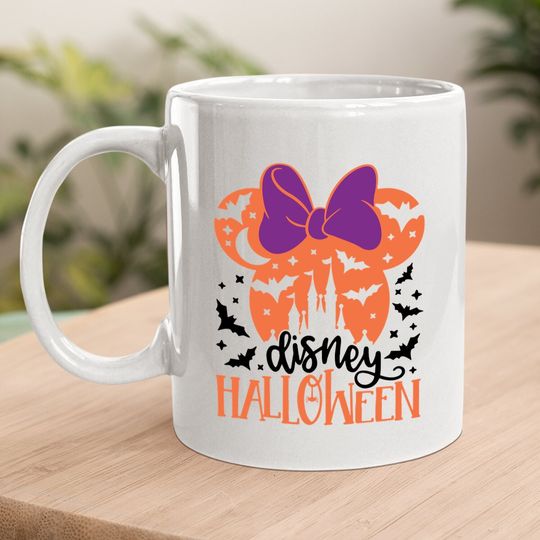 Disney Halloween Couple Mickeys Not So Scary Party Coffee Mug