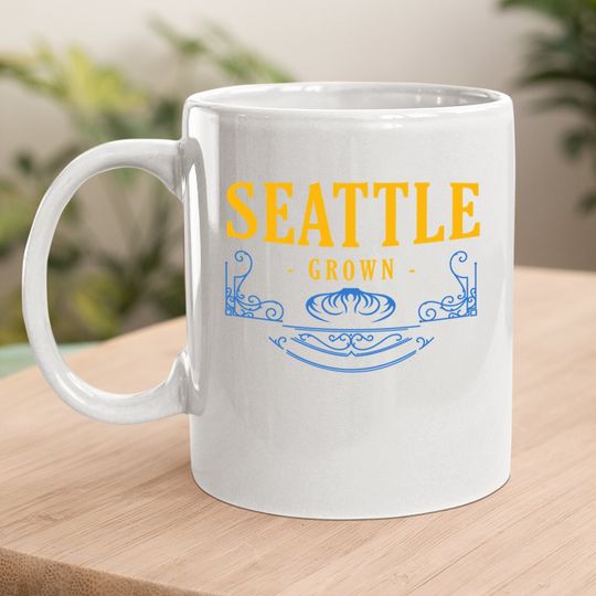Seattle Grown Washington American Coffee Mug
