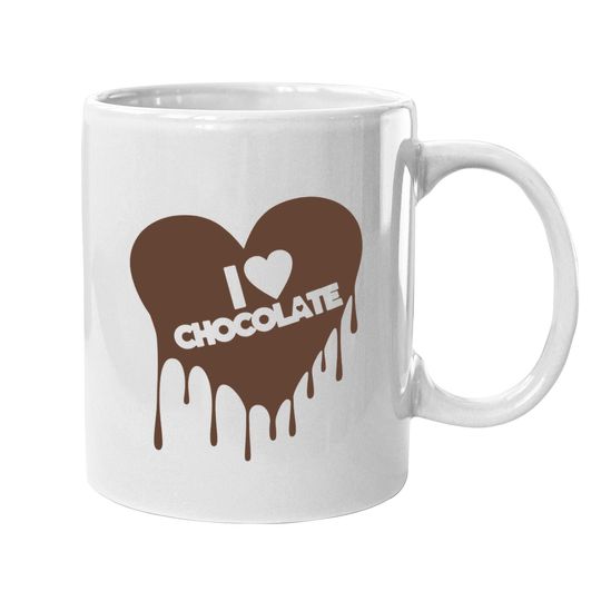 I Love Chocolate Coffee Mug