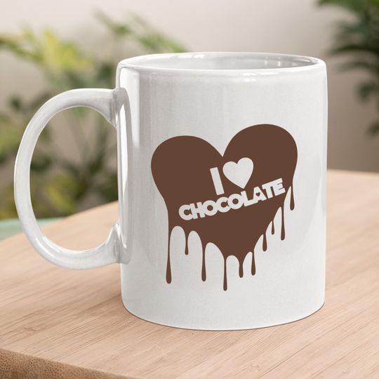 I Love Chocolate Coffee Mug