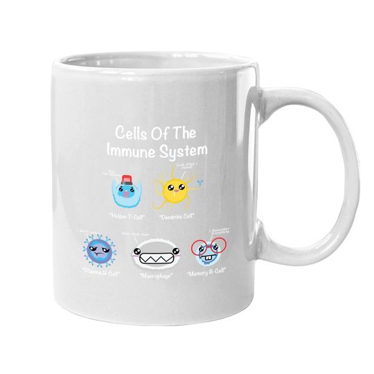 Immune System Cells Biology Cell Science Humor Coffee Mug