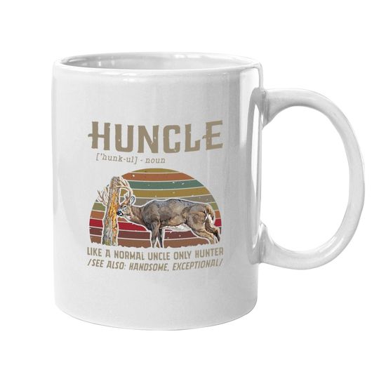 Huncle Like A Normal Uncle Only Hunter Coffee Mug