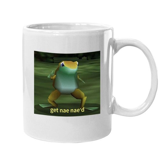 Get Nae Nae'd Dancing Frog Meme Coffee Mug