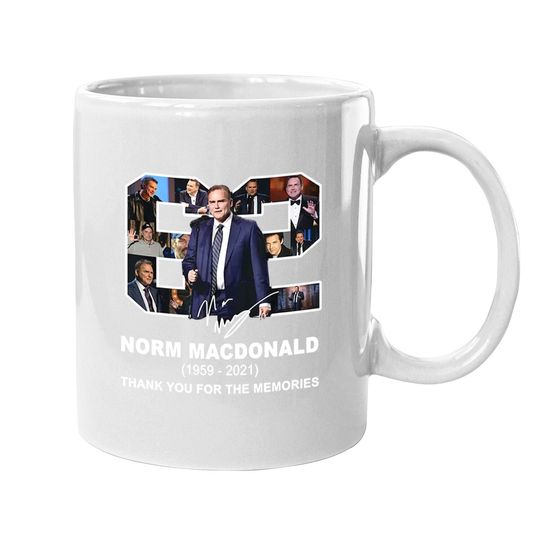 Rip Norm Macdonald 1959-2021 Coffee Mug