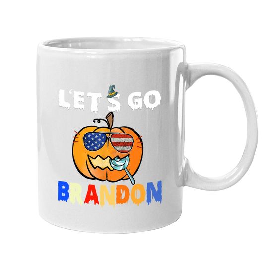 Let's Go Brandon Biden Chant Impeach Biden Halloween Coffee Mug