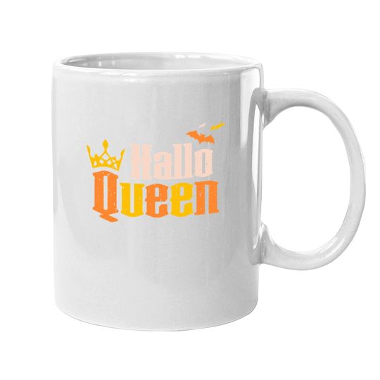 Halloqueen Crown Queen Of Halloween Costume Coffee Mug