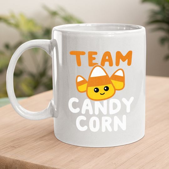 Halloween Team Candy Corn Funny Lazy Coffee Mug