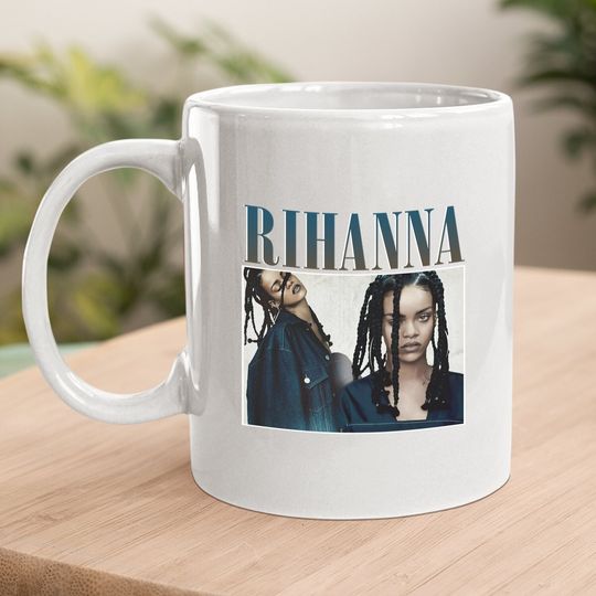Rihanna Rap Hip Hop 90s Retro Coffee Mug