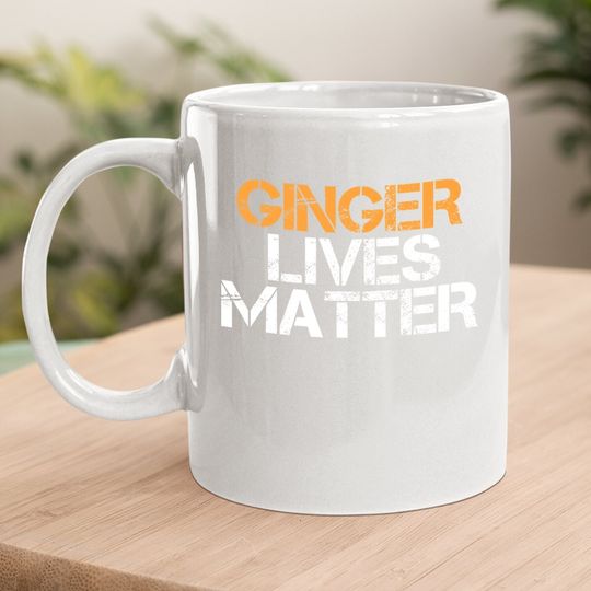 Ginger Lives Matter Red Head Coffee Mug
