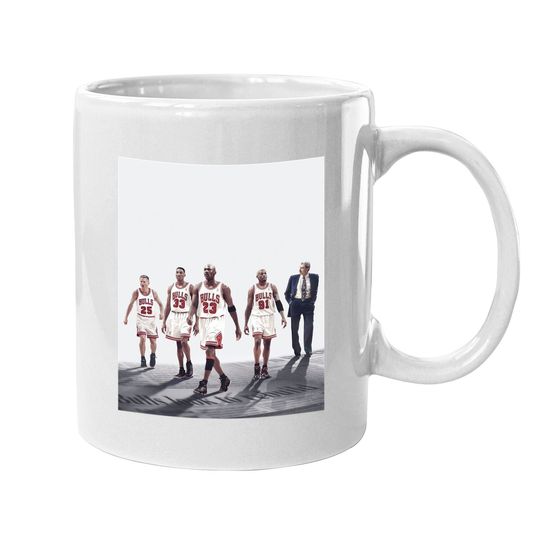The Last Dance Mug Michael Jordan Scottie Pippen Dennis Rodman Coffee Mug