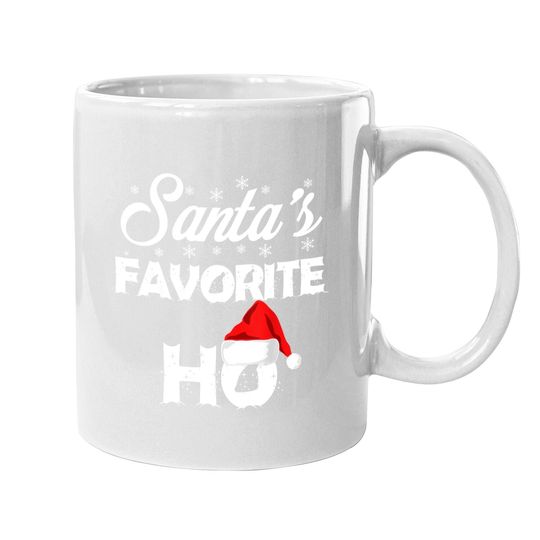 Santa's Favorite Ho Funny Christmas Gift Coffee Mug