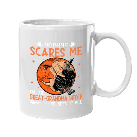 Funny Halloween Sayings Great-grandma Witch Halloween Coffee Mug