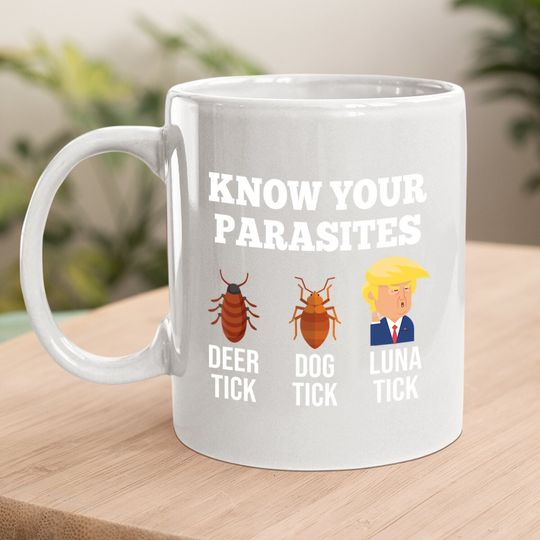 Know Your Parasites Funny Luna Tick Resist Coffee Mug