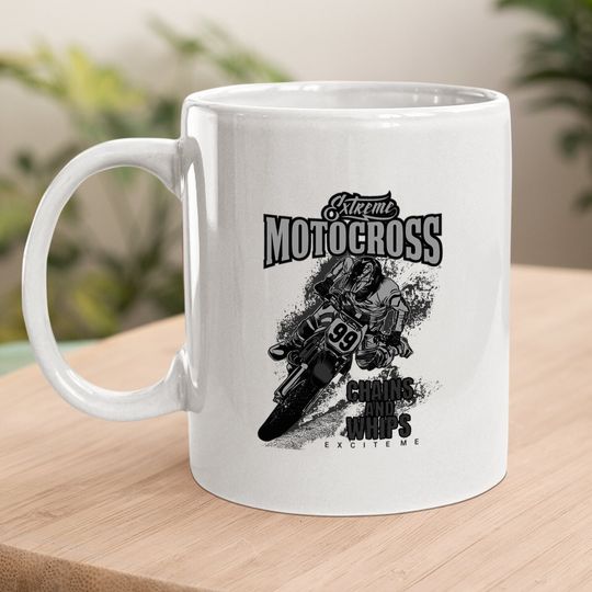Motocross Extreme Motox Motorcycle Dirt Bike Scrambler Coffee Mug
