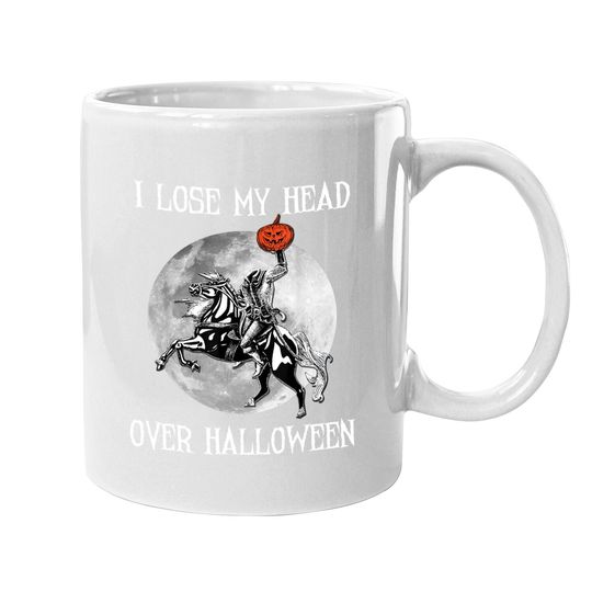 Vintage Halloween Headless Horseman Coffee Mug