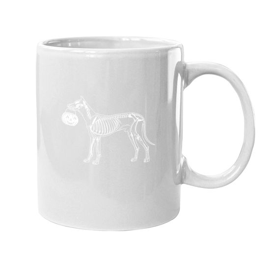 Discover Skeleton Dog Coffee Mug