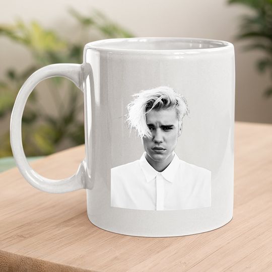 Justin Bieber  Purpose Tour Photo Dateback Coffee Mug