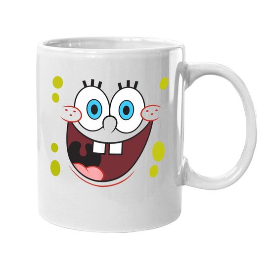 Spongebob Squarepants Bright Eyed Smiling Face Coffee Mug Coffee Mug