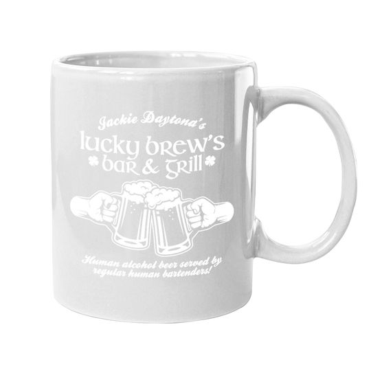 Lucky Brew's Bar Grill Jackie Daytona Coffee Mug