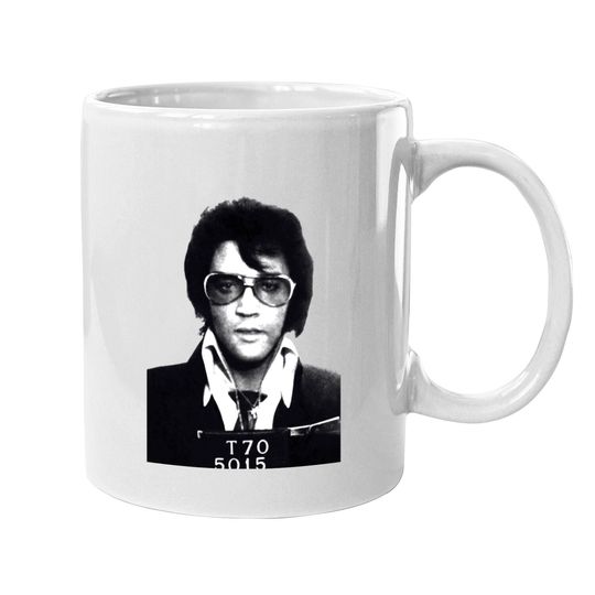 Elvis Presley King Rock N Roll Coffee Mug