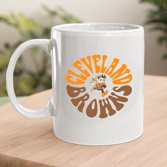 Cleveland Browns Hippy Style Elf Coffee Mug
