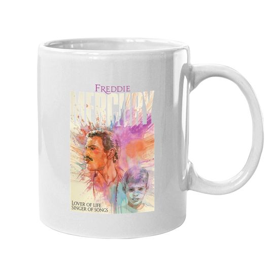 Lover Of Life Freddie Mercury Coffee Mug