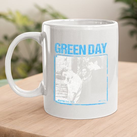 Green Day Photo Block Coffee Mug