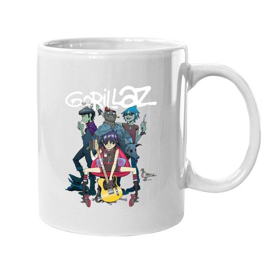 Gorillaz British Virtual Band Coffee Mug
