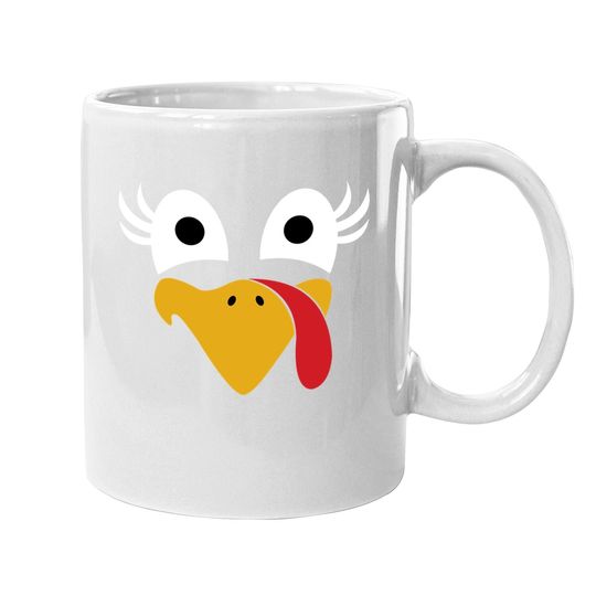 Cute Turkey Fall Thanksgiving Coffee Mug