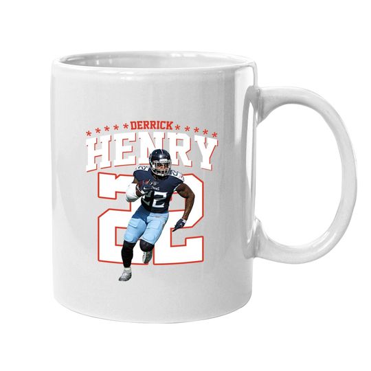 Derrick Henry 22 Tennesese Titan Coffee Mug