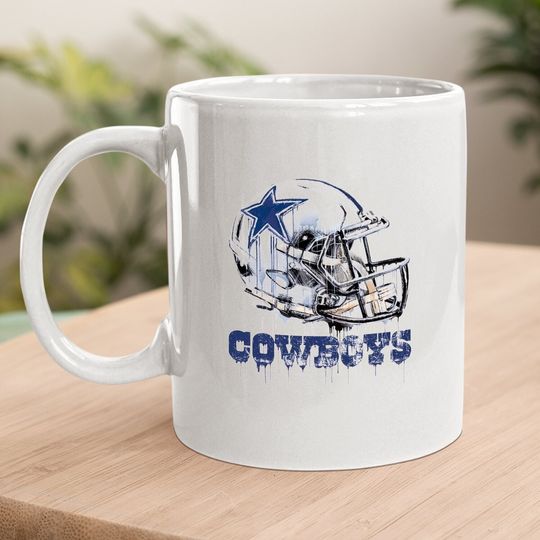 Dallas Cowboys Drip Helmet Coffee Mug